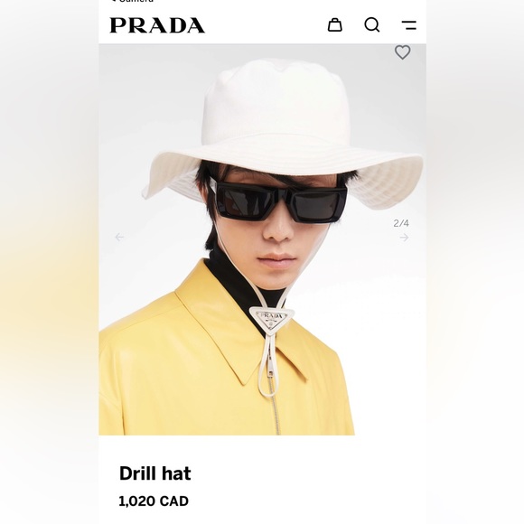 Drill hat Prada - Picture 1 of 10